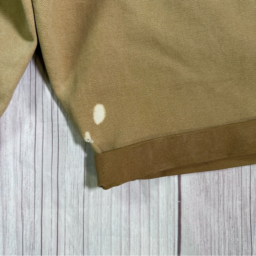 Men’s Vintage Made in the USA Carhartt B11 Carpenter Brown Canvas Cut Off Shorts - Picture 11 of 11